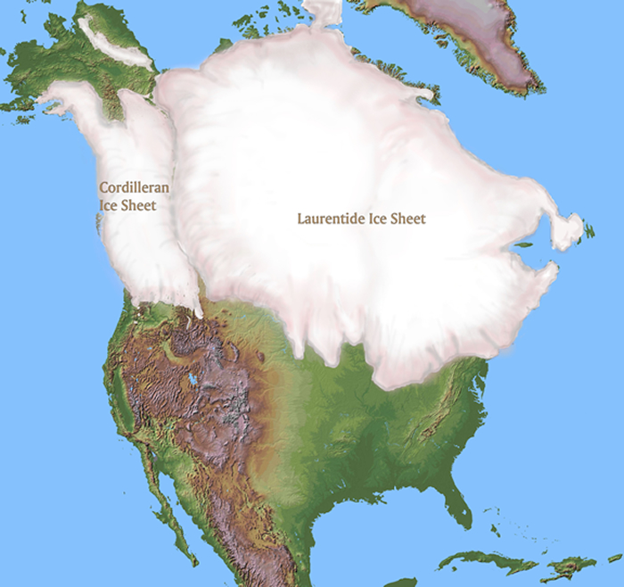 Glacial Map